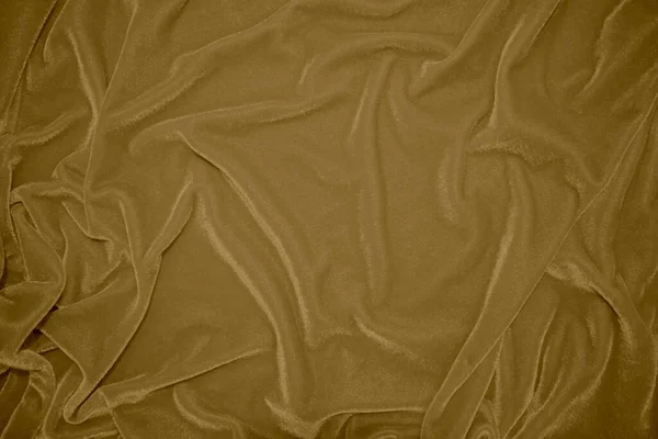 Golden Velvet Fabric Texture Used Background Blond Color Panne Fabric — Stock Fotó