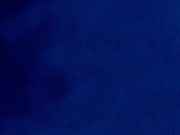 深蓝色天鹅绒面料的质地用作背景 蓝天彩绘面料背衬柔软光滑的面料 天鹅绒 丝绸用豪华钴色 — 图库照片