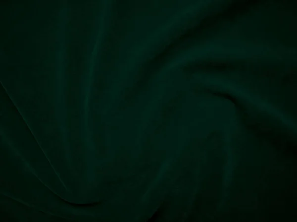 Green Velvet Fabric Texture Used Background Emerald Color Panne Fabric — ストック写真