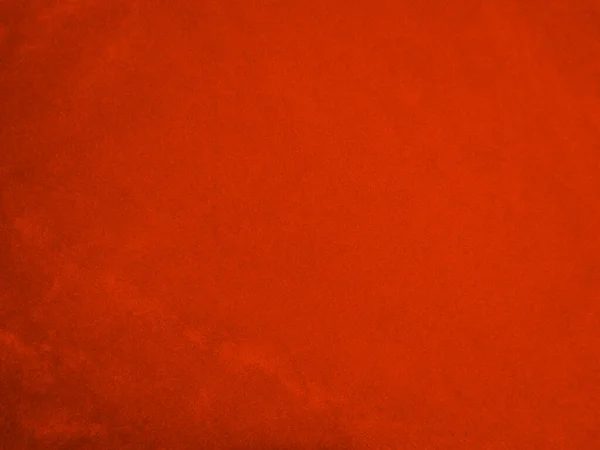 Orange Velvet Fabric Texture Used Background Empty Orange Fabric Background — стоковое фото