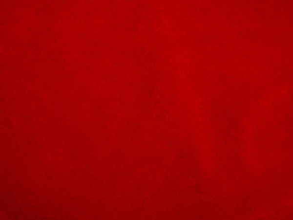 Red Velvet Fabric Texture Used Background Red Panne Fabric Background — Stock Photo, Image