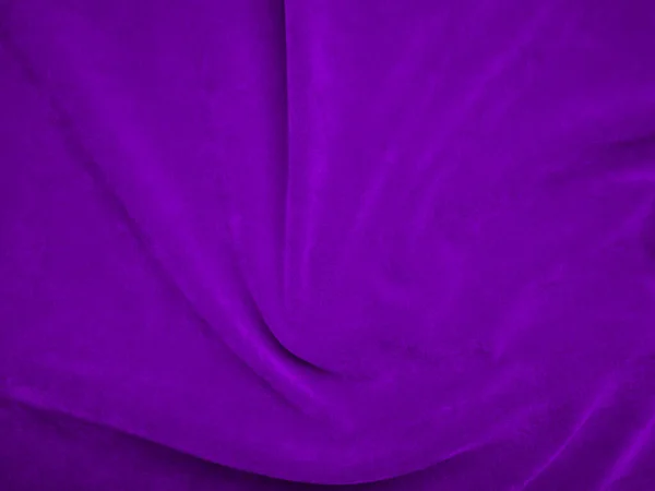 Purple Velvet Fabric Texture Used Background Violet Color Panne Fabric — Fotografia de Stock