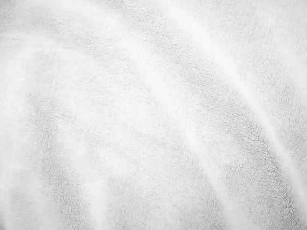 White Clean Wool Texture Background Light Natural Sheep Wool White — Foto de Stock