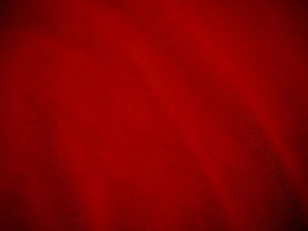 Roter Hintergrund Aus Sauberer Wolle Leichte Natürliche Schafwolle Scharlachrote Nahtlose — Stockfoto