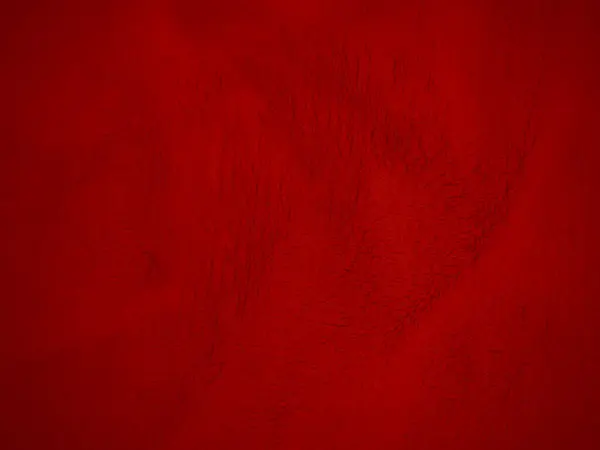 Красная Чистая Шерсть Текстура Фона Светлая Натуральная Овечья Шерсть Аленький — стоковое фото