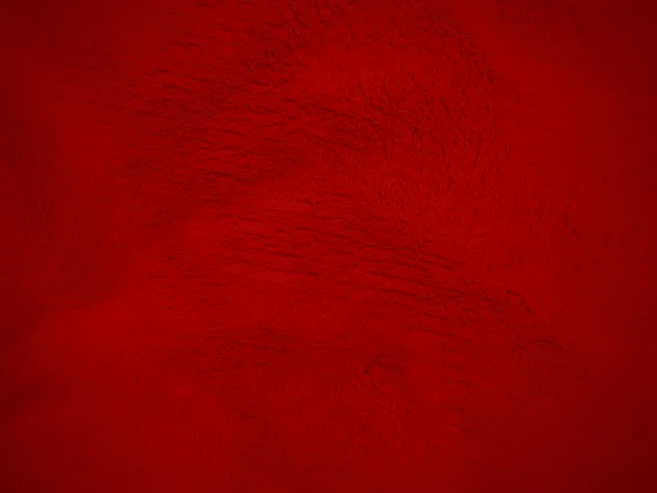 Fond Texture Laine Propre Rouge Laine Mouton Naturelle Légère Coton — Photo