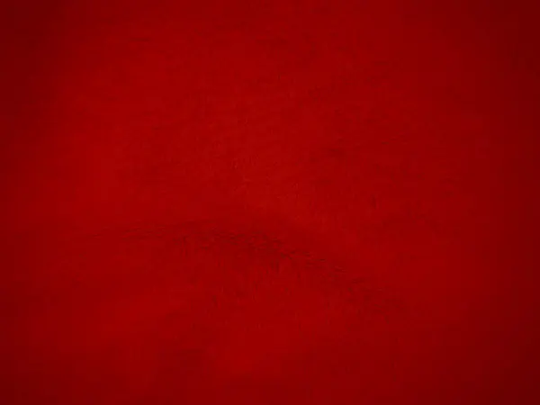 Red Clean Wool Texture Background Light Natural Sheep Wool Scarlet — Stock Photo, Image