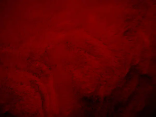 Czerwony Czysta Wełna Tekstura Tło Abstrakcyjne Gradientowy Czarny Naturalny Wełna — Zdjęcie stockowe