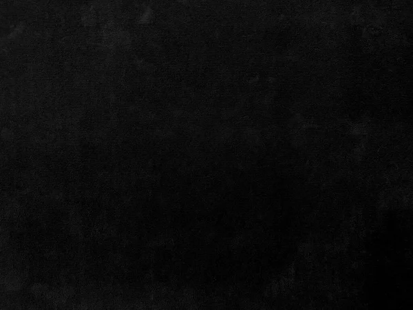 黑色天鹅绒面料质地为背景 清澈的黑色面料背景 柔软光滑的纺织材料 文本是有空间的 — 图库照片