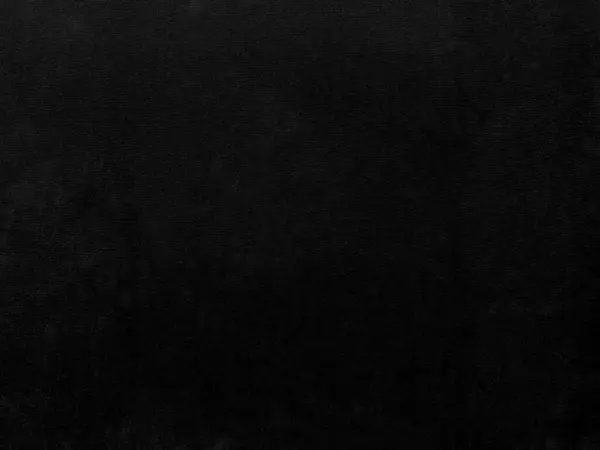 Черная Бархатная Ткань Текстура Используется Качестве Фона Пустой Черный Тканевый — стоковое фото