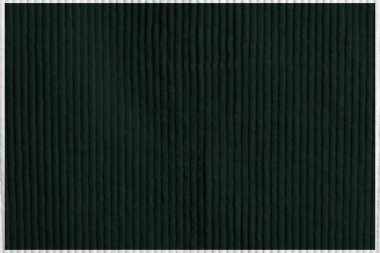 dark green corduroy fabric texture used as background. Emerald color panne fabric background of soft and smooth textile material. cloth, velvet, grooves luxury green tone for silk.	