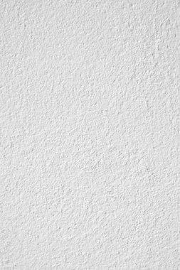 Beyaz taş dokunun yüzeyi pürüzlü, gri-beyaz tonda, boya duvarı. Duvar kağıdı veya arkaplan resmi için bunu kullanın. Beton duvar. Bağbozumu için pürüzsüz doku beyaz