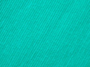 Çizgili desenli yeşil bir gömlek. Gömlek yumuşak bir malzemeden yapılmıştır ve parlak, canlı bir rengi vardır.