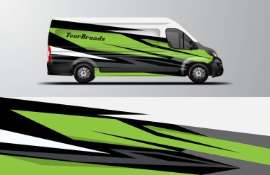 Van Wrap Tasarım Vektörü