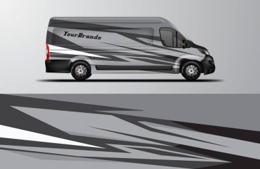Van Wrap Tasarım Vektörü