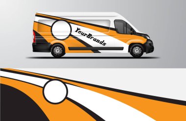 Van Wrap Tasarım Vektörü