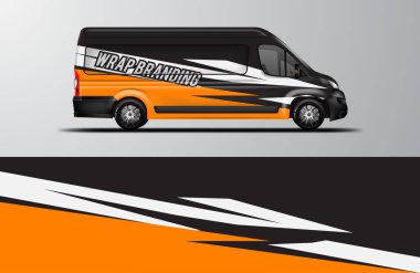 Van Wrap Tasarım Vektörü