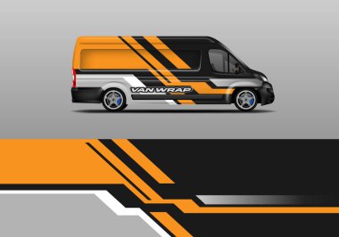 Van Wrap Tasarım Vektörü