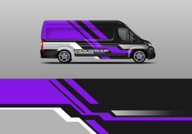 Van Wrap Tasarım Vektörü