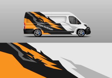 Van Wrap Tasarım Vektörü