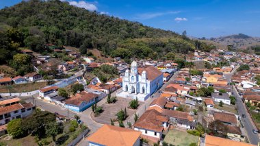 Sao Bento do Sapucai 'deki Igreja Matriz, Sao kırsalında.