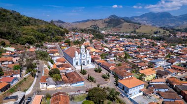 Sao Bento do Sapucai 'deki Igreja Matriz, Sao kırsalında.