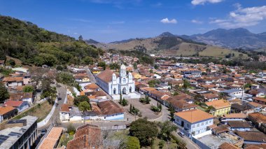 Sao Bento do Sapucai 'deki Igreja Matriz, Sao kırsalında.