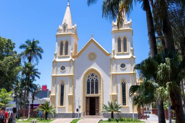 Igreja Matriz Nossa Senhora do Desterro Jundiai, Sao Paulo, Brezilya.