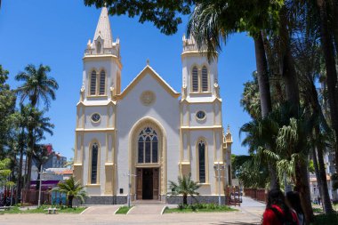 Igreja Matriz Nossa Senhora do Desterro Jundiai, Sao Paulo, Brezilya.