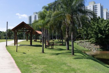 Jundiai, Sao Paulo, Brezilya 'daki Engordadouro Parkı.