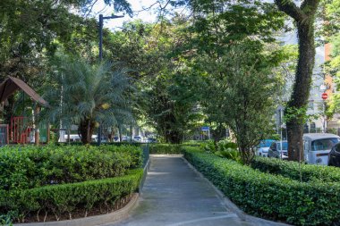 Vila Nova Conceicao mahallesindeki Pereira Coutinho Meydanı,