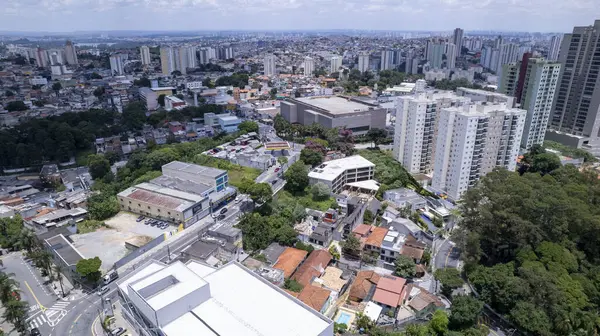 Vue Aérienne Ville Diadema Sao Paulo Brésil — Photo
