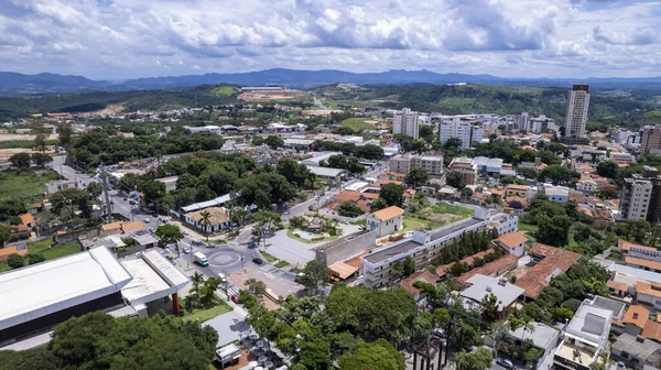 Image Aérienne Ville Betim Belo Horizonte Brésil Place Principale — Photo