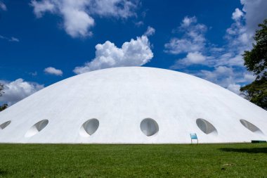 Sao Paulo, SP, Brezilya - 03, 2024: Oca Sao Paulo, SP, Brezilya 'daki Ibirapuera Parkı