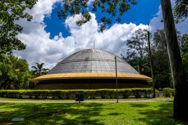 Sao Paulo, SP, Brezilya - 03, 2024: Sao Paulo, SP, Brezilya 'daki Ibirapuera Park' taki Planetaryum
