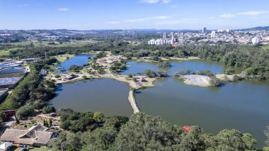 Mogi das Cruzes, Sao Paulo, Brezilya 'daki Japon Göçmenlik Cenaze Parkı.