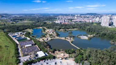 Mogi das Cruzes, Sao Paulo, Brezilya 'daki Japon Göçmenlik Cenaze Parkı.