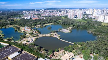 Mogi das Cruzes, Sao Paulo, Brezilya 'daki Japon Göçmenlik Cenaze Parkı.