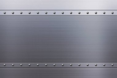 Metal çerçeve gri arkaplanda izole edildi