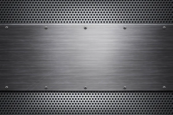 çerçeve ile metal desen arkaplan 