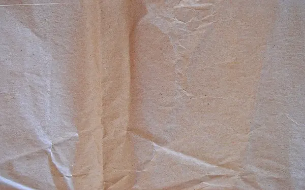 Zgnieciony Brązowy Papier Tekstury Tła — Zdjęcie stockowe