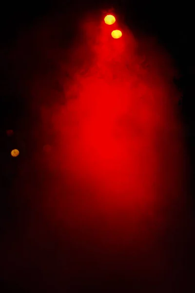 Abstracte Achtergrond Met Rode Bokeh Lichten — Stockfoto