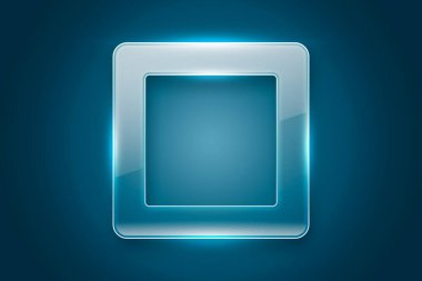 Soyut arkaplan. mavi dikdörtgen şekli