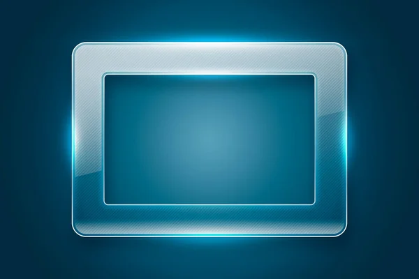 Abstract Background Blue Rectangle Shape — Stock Photo, Image