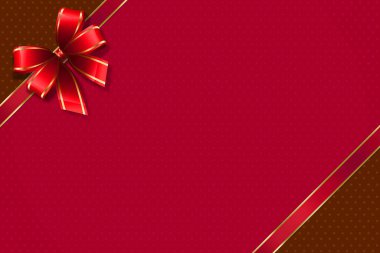 Kurdeleli ve fiyonklu güzel bir arka plan. Boşluğu kopyala