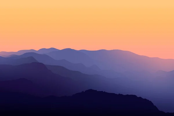 Horská Krajina Abstraktní Pozadí Pohořím — Stock fotografie
