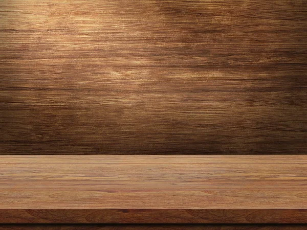 Abstract Wooden Table Brown Background — Stock Photo, Image