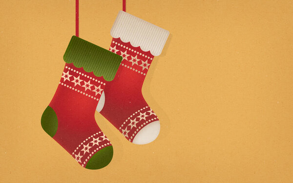 Christnas Vintage Retro Background, Рождественские открытки, 