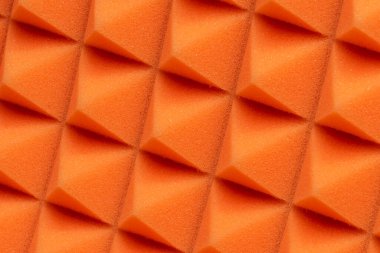 Acoustic foam texture. Wall soundproofing insulation panel