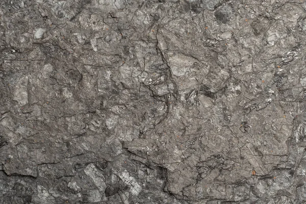 Full frame of black coal rock texture. Non-renewable power source. Natural heating fuel
